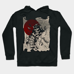 Japanese Dead Samurai Japan Warrior Swordsman Hoodie